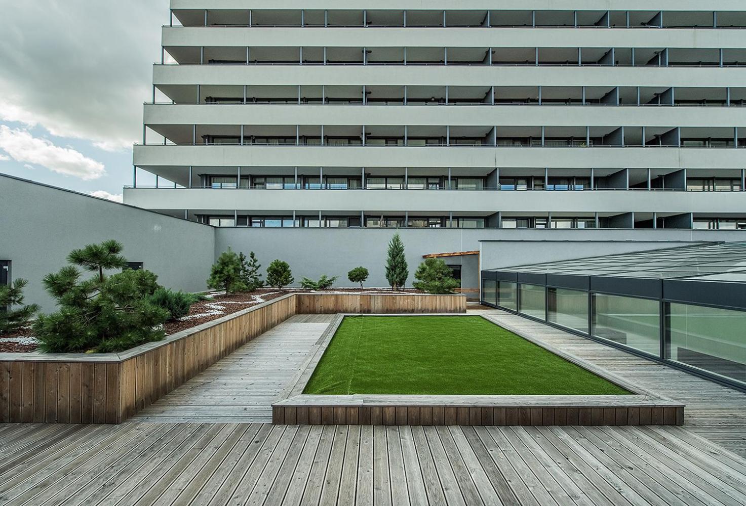 Zaliakalnio Terasos Apartamentai 2 Kaunas Exterior photo