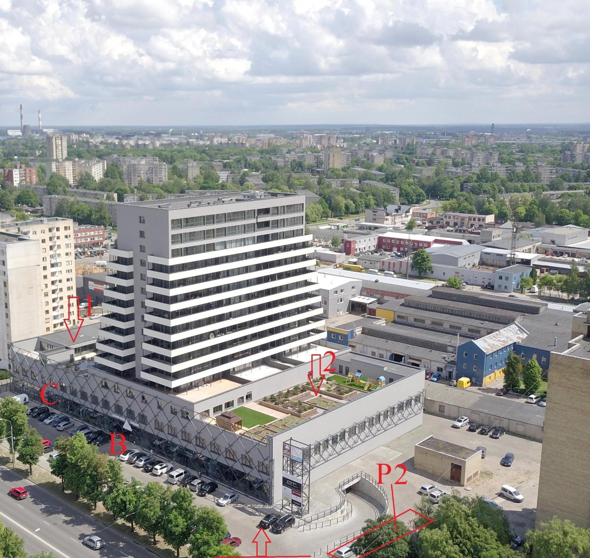 Zaliakalnio Terasos Apartamentai 2 Kaunas Exterior photo